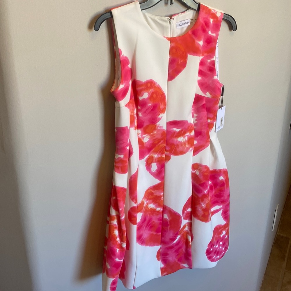Calvin Klein vintage floral dress